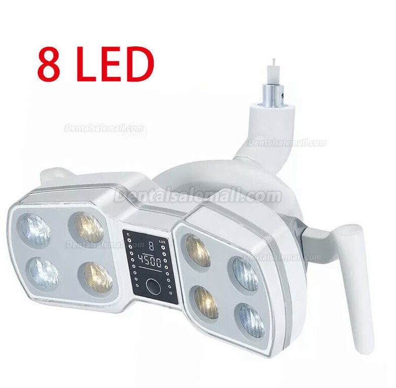 Dental LED Shadowless OperatingLight Induction Lamp 8 Bulbs Surgical Lamp KY-P126